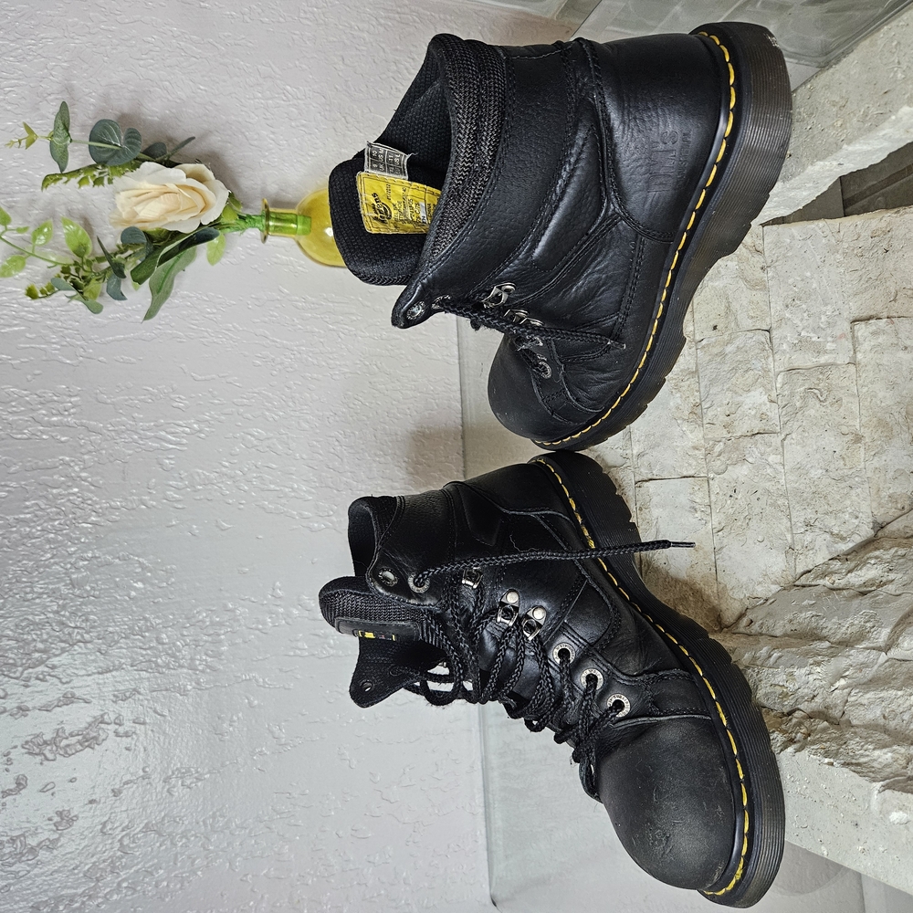 Dr. Martens Black Leather Boots